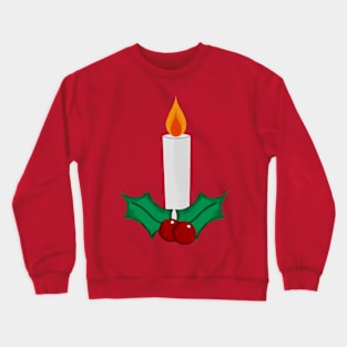 Christmas Candle Crewneck Sweatshirt